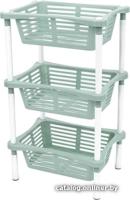 Berossi Этажерка Krita 3-секционная AC 59875000 (серая мистерия)