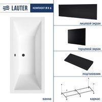 Lauter Oasis 165 21203065 (с каркасом, черным подголов, черным лиц. и торц. экраном)