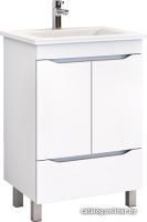 Vigo Тумба Grani 600-2-1 под умывальник Элина 60 напольная (белый)