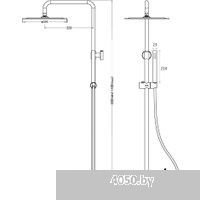 Boheme Uno 468-WG (белый/золотой)