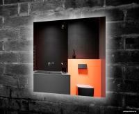 Пекам Зеркало с подсветкой GretaFly 60x80 (с сенсором на зеркале)