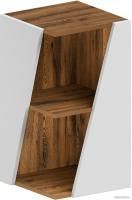 ЗОВ Шкаф Кито 40 CK40LAMWMR (правый, аттик/белый матовый)