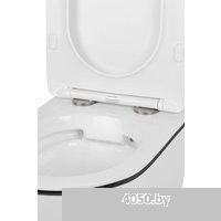 Roxen Antares Black в комплекте с инсталляцией StounFix Dual Fresh 6 в 1 964686 (кнопка: хром глянец