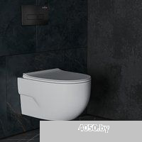 Roxen Porto One Rimless 6 в 1 StounFix Dual Fresh 580109 (кнопка: черный матовый)