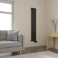 Faberg Morari 1 (4 секции, черный матовый RAL-9005)