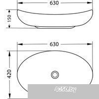 Lauter 21502 + клапан 21190G + сифон 21635G (золото)