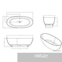Abber Kristall 170x75 AT9703 Opal