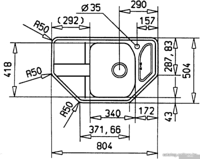 Кухонная мойка TEKA Stena 45 E-MTX (12131021)