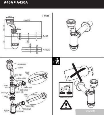 Alcaplast A45A