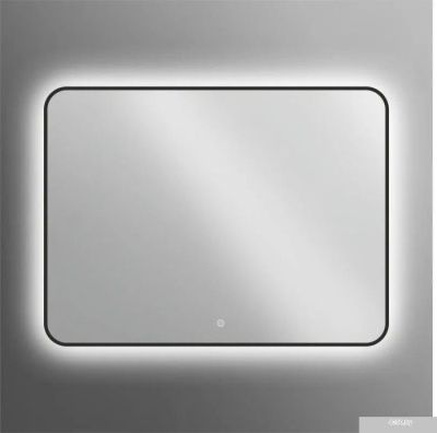 Axus Зеркало Tobo Black 90x70 Стандарт