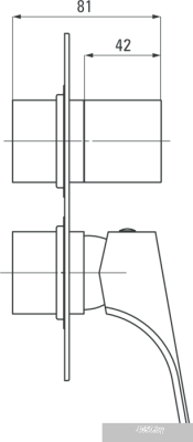 Deante Hiacynt BXY 0QHM