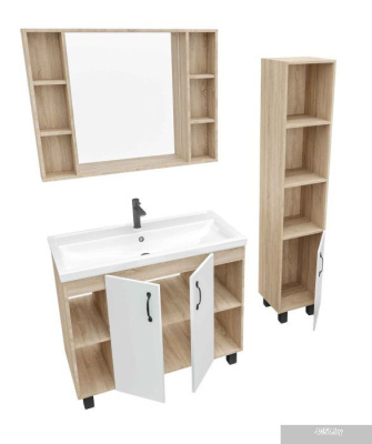 Grossman Шкаф с зеркалом Флай 100 201001