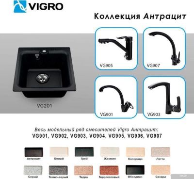 Vigro Vigronit VG201 (антрацит)