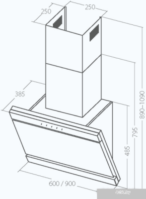 Akpo Kastos II 60 WK-9 (белый)