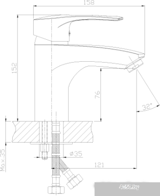 Смеситель Rossinka Silvermix T40-15