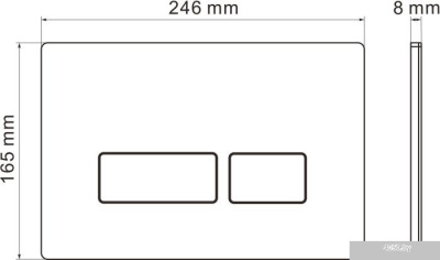 Roxen Antares One Rimless 6 в 1 StounFix Slim 579124 (кнопка: черный матовый)