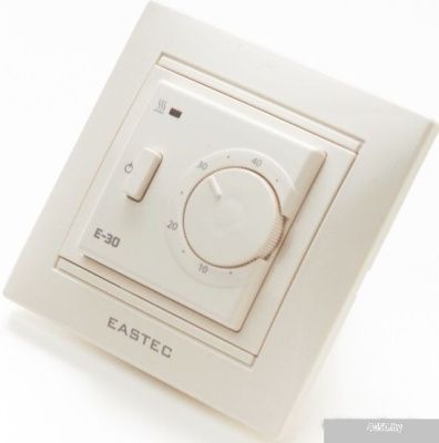 Терморегулятор Eastec E-30 механический (кремовый)