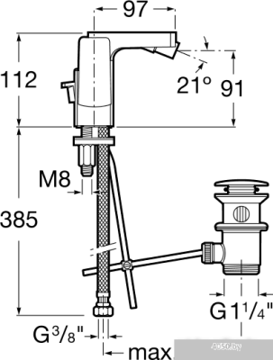 Смеситель Roca L90 5A6301C00