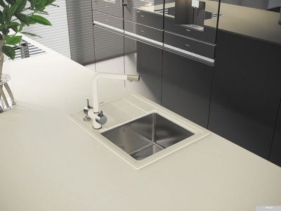 Кухонная мойка Florentina Комби 650 (шампань)
