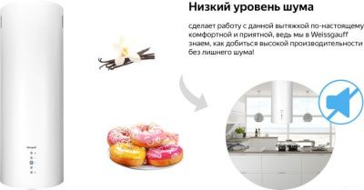 Кухонная вытяжка Weissgauff Gracia WH