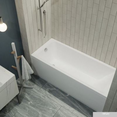 Ванна 1AcReal Тори 160х70 (с каркасом и экраном)