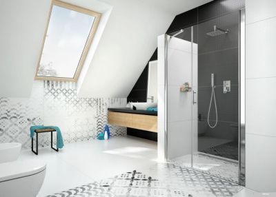 Душевая дверь Deante Moon 110 KTM 013P