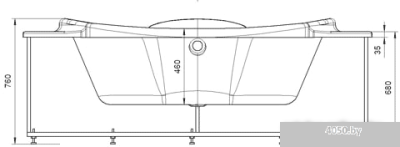 Ванна Aquatek Эпсилон 150x150