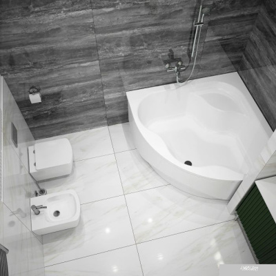 Унитаз Lavinia Boho Relfix Aveo Rimless 6 в 1 77050210 (хром пластик)