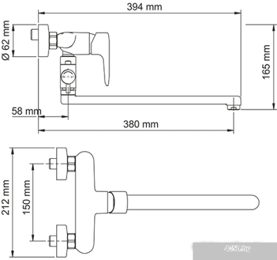 Смеситель Wasserkraft Vils 5602L