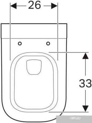 Унитаз Geberit MyDay Rimfree 201.460.60.0