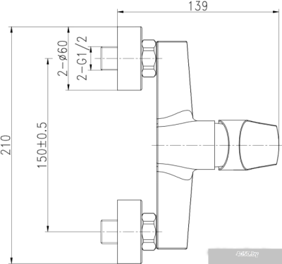 Cersanit Flavis 63036