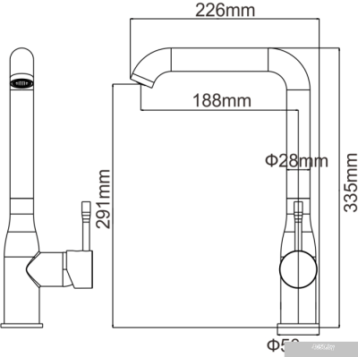 Ledeme H98 L4698M (светло-бежевый матовый)