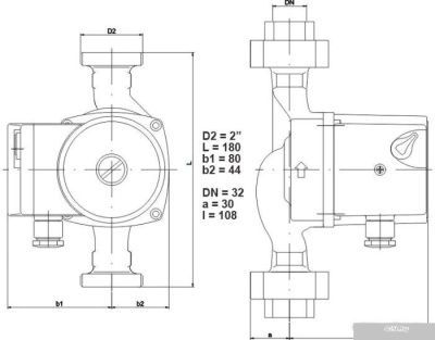 Насос IMP Pumps GHN 32/65-180