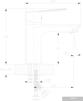 Смеситель Rossinka Silvermix RS27-11