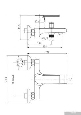 Cersanit Brasko A63021