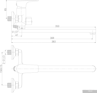 Смеситель Rossinka Silvermix RS31-32