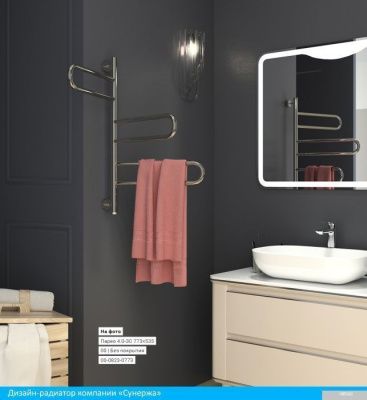 Полотенцесушитель Сунержа Парео 4.0-3С 773x535 00-0823-0773