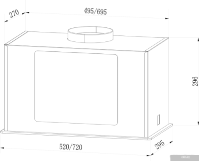 LEX GS Bloc G 600 (черный)