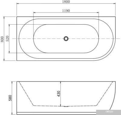 Aquanet Family Elegant A 180x80 00260048