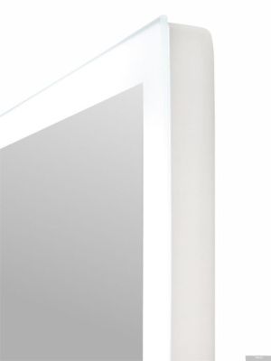 Континент Зеркало Fantasy LED 80x60 (подогрев, часы, теплая подсветка)