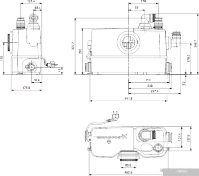 Grundfos Sololift2 WC-3 97775315