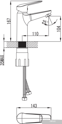 Смеситель IDDIS Torr [TORSB00i08]
