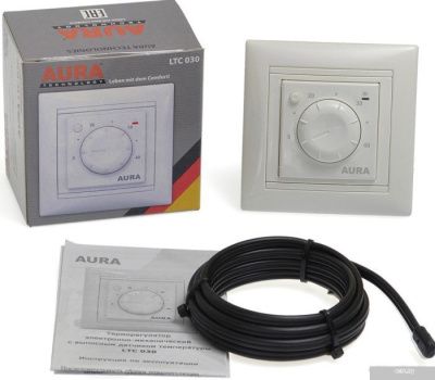Терморегулятор Aura LTC 030 (белый)