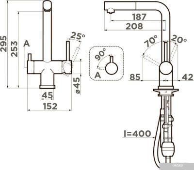 Omoikiri Takamatsu-S GB (графит)