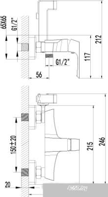 Смеситель Lemark Unit LM4518C