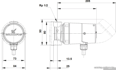 Насос Grundfos UP 15-14 BUT