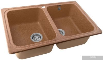 Кухонная мойка Gerhans C02 (терракотовый)