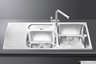Кухонная мойка Smeg LTS1163S2