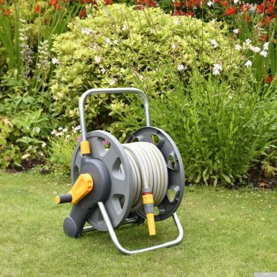 Hozelock Assembled 2-in-1 Hose Reel 2431 (1/2, 25 м)