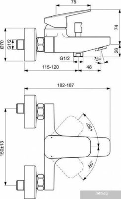 Ideal Standard Ceraplan BD256AA